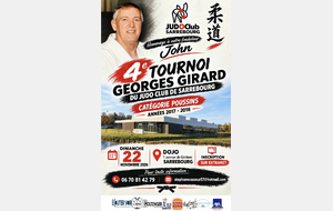 4ème Tournoi Georges GIRARD du Judo Club de SARREBOURG (poussins-poussines)
